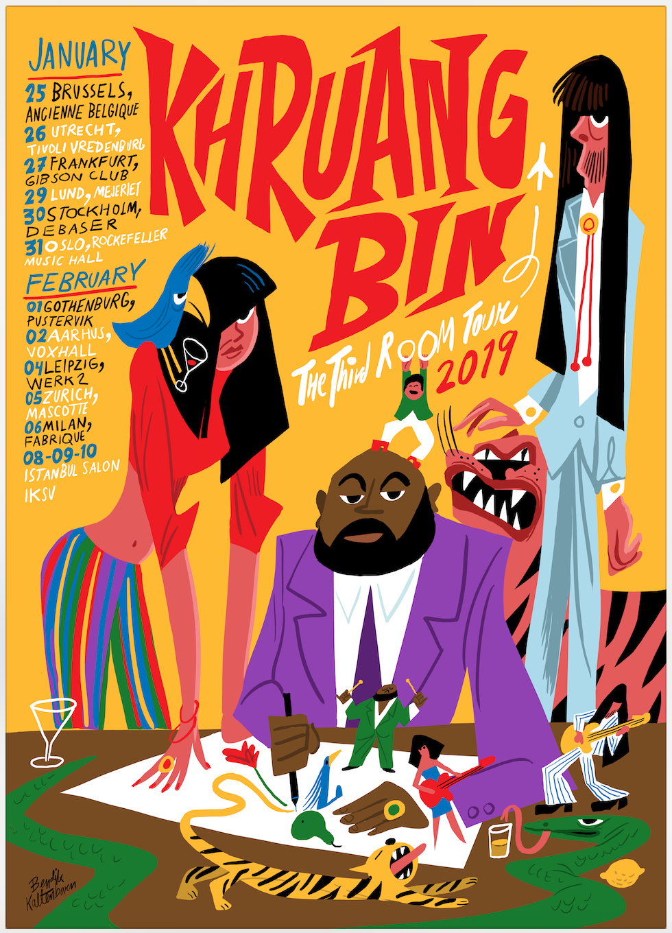 Khruangbin / The third room tour