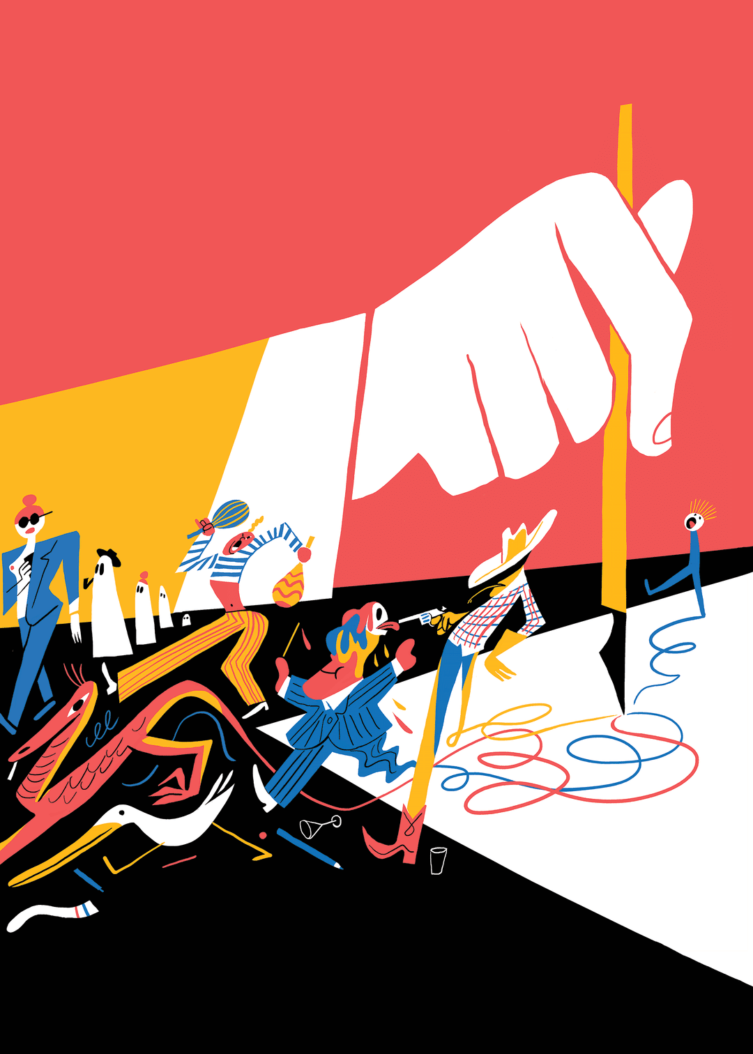 Tegning, Form og Farge