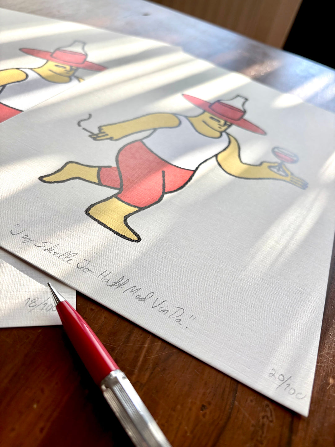 Jeg Skulle Jo Hatt Med Vin Da